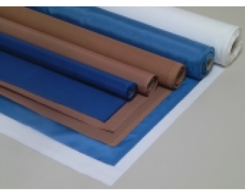 WHITE POLYESTER SULON FABRIC